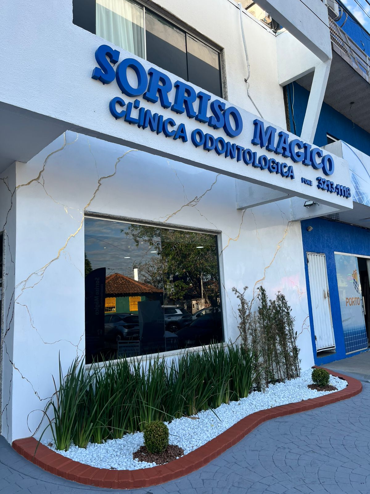 Fachada da clínica Sorriso Mágico em Porto Velho - RO